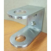 Wall Mounted Bracket For Sneeze Guard / Safety Divider / Partition Posts